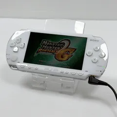 極美品 PSP 1000 セラミックホワイト 動作確認済み FW3.95 ソニー プレイステーション ポータブル SONY PlayStation Portable psp