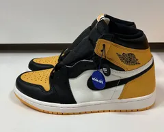 NIKE ナイキ スニーカー Air Jordan 1 Retro High OG Taxi 555088-711 サイズ25.5cm イエロー ブラック
