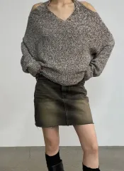 エイブリー トマトストア ブラックデニム ヴィンテージ スカート