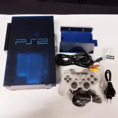 [D15721]　PlayStation 2 ミッドナイトブルー　（ジャンク）