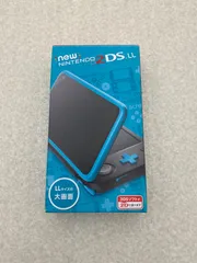 ◆New　ニンテンドー2DS LL 本体 ブラック×ターコイズ　動作品