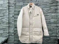 BURBERRY BLACK LABEL ホワイト／BMP03-729-02 ダウンジャケット/白/L/バーバリーブラックレーベル