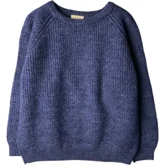 古着 80年代 エルエルビーン L.L.Bean リブ編み ウールニットセーター 英国製 メンズM相当 ヴィンテージ/eaa601218