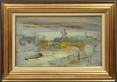 断崖風景　山本茂　油絵 楽天市場】絵画 山本茂 油絵・油彩画 『断崖 』 崖 海 風景 一点物