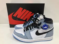 NIKE AIR JORDAN 1 RETRO HIGH OG University Blue 555088-134 ナイキ エアジョーダン ライトブルー 25.5cm 箱あり 黒タグあり 鑑定済