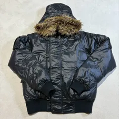 【早い者勝ち】COMME CA ISM (コムサイズム) ファー付き ダウンジャケット Y2K 短丈 メンズMサイズ