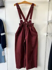 サロペット　ワイドパンツ