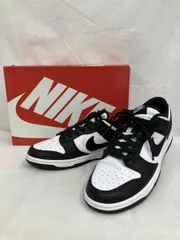 NIKE DD1391-100/Dunk Low Retro White/Black スニーカー