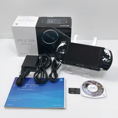 美品 PSP 3000 ピアノブラック 遊べるセット 動作確認済み FW6.61 ソニー プレイステーション ポータブル SONY PlayStation Portable psp