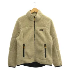 【中古】90s L.L.Bean ボアジャケット サイズM ベージュ エルエルビーン[91]