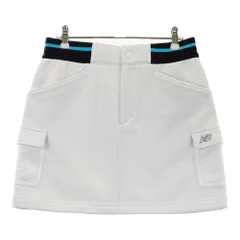 サイズ：1 NEW BALANCE GOLF ニューバランス  裏フリース ストレッチスカート  ホワイト系 [240101444419] ゴルフウェア レディース ストスト