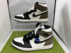 NIKE AIR JORDAN 1 RETRO HIGH OG Sail Dark Mocha Black ナイキ エアジョーダン セイル ダークモカ ブラック 555088-105 27.5cm