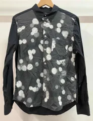 PAUL SMITH ポールスミス pp-yc-46648 長袖シャツ ドット ブラック サイズM 日本製 コットン100%