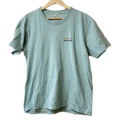 mont-bell(モンベル) 半袖Tシャツ サイズM レディース - ライトブルー×黒×マルチ