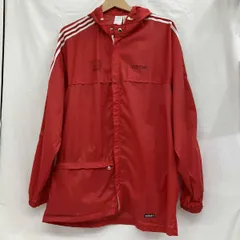 ブルゾン adidas/アディダス/70s/ジップアップナイロンジャケット/レッド