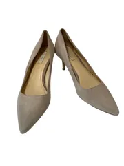 Z1597 COLE HAAN コールハーン スエードパンプス ベージュ サイズ6B