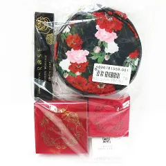 新品 未開封 CRYSTAL JEMMY クリスタルジェミー ジェミーネフェルタリ リンクルバブルファンデホワイトW＆EI 詰替用 クリスタルローズ トリートメントマスカラ クリスタルシャインカラー 01  ポーチ 5点セット Z0001-1120⑰