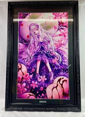 直筆サイン入り missile228 個展 複製原画 百合 - メルカリ