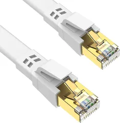 CAT8 LANケーブル カテゴリー8 ウルトラフラットケーブル 40Gbps/