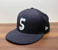 ★NEWERA ニューエラ SUPREME シュプリーム キャップ 帽子 ネイビー 紺