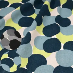 Balls シャツコール生地（コーデュロイ生地） ( 秋冬 ワンピース バッグ スカート ドット 布地 ) 50cm単位