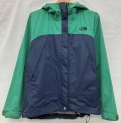 THE NORTH FACE ザノースフェイス　NPW61320ドットショットジャケット　グリーン×ネイビー　サイズM
