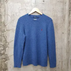 POLO RALPH LAUREN ポロラルフローレン ラウンドネック ウールアンゴラ ニット Sサイズ