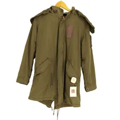 ユーズドフルギ USED古着 ボアライナー ファーフード モッズコート メンズ import：M 