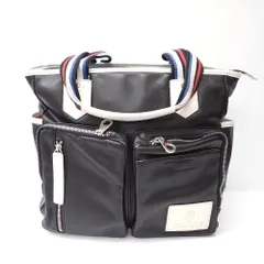 Ft1277391 カステルバジャック トートバッグ ローレン シリーズ ブラック/ホワイト/マルチカラー メンズ JC de CASTELBAJAC 中古