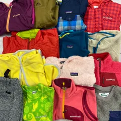 S261★ キッズアウトドア 約80-約100cm まとめ14点セット アウター フリース