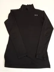 UNDER ARMOUR/アンダーアーマー　長袖　タートルネック　黒　【中古品】