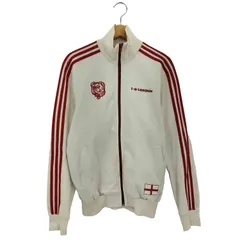 アディダス adidas 00s 万国旗タグ 両面ロゴ刺繍 トラックジャケット メンズ import：M 