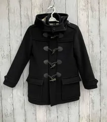 BURBERRY バーバリー ダッフルコート 120 表記サイズ 128cm アウター 8Y ネイビー チェック