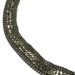 SWAROVSKI(スワロフスキー) ネックレス - クリア×シルバー