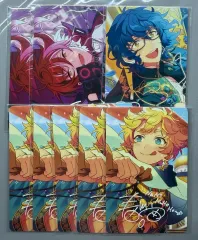 あんさんぶるスターズ！ 韓国 限定 スター トレカ トレカ Switch 夏目 青葉 つむぎ ライトブルー