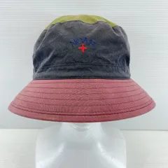 ■ NOAH ＋ Barbour コラボ バケットハット L/XL マルチカラー  中古品 ■