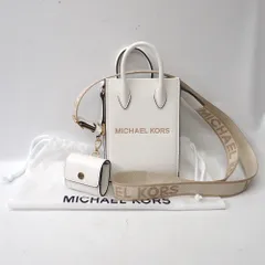 Ft630141 マイケルコース ショルダーバッグ 2Way ハンド ホワイト レディース Michael Kors 美品・中古