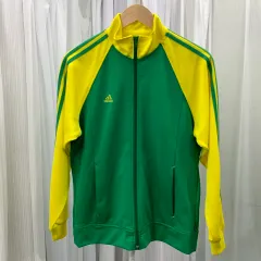 アディダス イエロー グリーン トラックジャージ ジャージ 16650