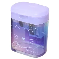 えんぴつ削り ツイン鉛筆削り ミャウミラージュ カミオジャパン 新学期準備文具 かわいい グッズ のサムネイル