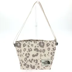 THE NORTH FACE ザノースフェイス ショルダーバッグ/クロスバッグ  韓国限定/レオパード/ナイロン    ホワイト ユニセックス / 240001173433