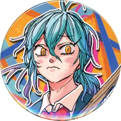 【中古】バッジ・ビンズ 赤尾晶 「SAKAMOTO DAYS コレクション缶バッジ 第2弾」