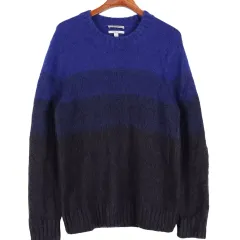 コス COS カラーブロック モヘアブレンド ニット M / k1091