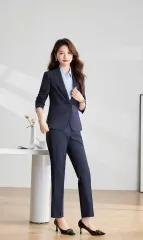 新作追加 スーツ レディース セットアップ パンツスーツ ビジネス リクルート オフィス 通勤  大きいサイズ  ビジネス 就活 入学式 ママ 卒業式 オフィスカジュアル おしゃれ