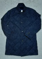 SPASSO メンズ キルティング グースダウン コート 105