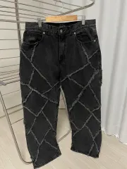 M YESEYESEE イェスアイシー × INSANE GARAGE インセインガレージ ブラックデニム