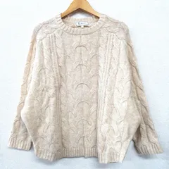 ROPE' PICNIC ベージュピンク ニット セーター Fサイズ長袖 ロペピクニック ナチュラル タグ付き 未使用