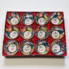 大清康熙年製 蓋付き 六角壺 [草花文風景人物絵] 中国雑貨 壺 フラワー