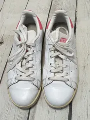 ♻️アディダス スタンスミス 23cm ホワイト ピンク レザー