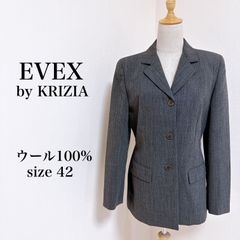 7202番】EVEX by KRIZIA テーラードジャケット 麻ブレンド - メルカリ