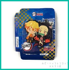 鬼滅の刃 ラバーストラップ DUO ブシロードクリエイティブ【  我妻 善逸 ＆   竈門 禰豆子 】1個　新品未使用  内袋未開封のサムネイル